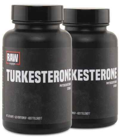 Miniatyrbild RAW Turkesterone, 120 kaps