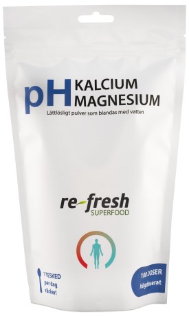 Re-fresh Superfood pH Kalcium Magnesium, Kosttillskott - Re-fresh Superfood