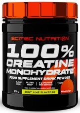 Miniatyrbild Scitec 100% Creatine Monohydrate, Mint/Lime, 300 g