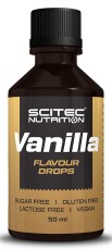 Miniatyrbild Scitec Flavour Drops, Vanilla, 50 ml