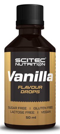 Miniatyrbild Scitec Flavour Drops, Vanilla, 50 ml