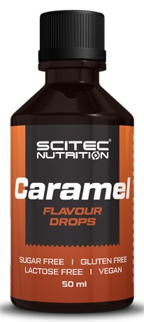 Miniatyrbild Scitec Flavour Drops, Caramel, 50 ml