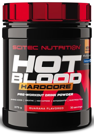 Miniatyrbild Scitec Hot Blood Hardcore, Guarana  , 375 g