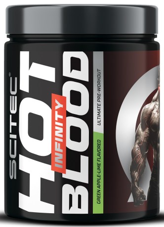 Miniatyrbild Scitec Hot Blood Infinity, Green Apple/Lime, 350 g