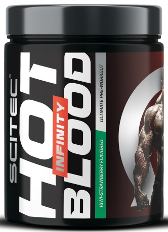 Miniatyrbild Scitec Hot Blood Infinity, Kiwi/Strawberry, 350 g