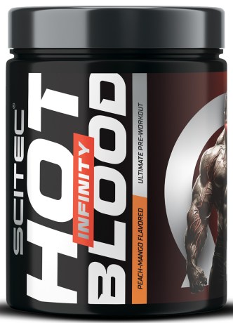 Miniatyrbild Scitec Hot Blood Infinity, Peach/mango, 350 g