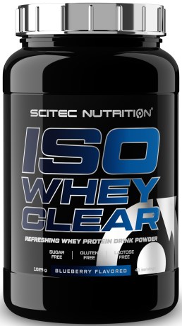 Miniatyrbild Scitec Iso Whey Clear, Blueberry, 1025 g