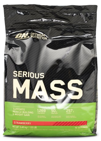 Miniatyrbild Serious Mass, Jordgubb, 5455 g