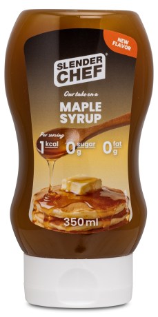 Miniatyrbild Slender Chef Syrup, 350 ml, Maple Syrup