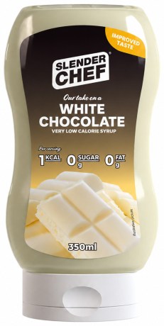 Miniatyrbild Slender Chef Syrup, 350 ml, White Chocolate