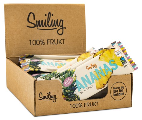 Smiling Fruktbar Fairtrade, Livsmedel - Smiling