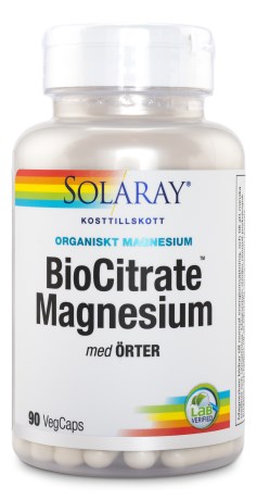Solaray BioCitrate Magnesium - Solaray