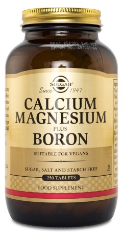 Solgar Calcium Magnesium + Boron, Vitamin & Mineraltillskott - Solgar