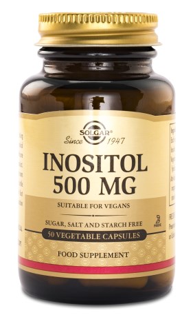 Solgar Inositol 500 mg, Diet - Solgar