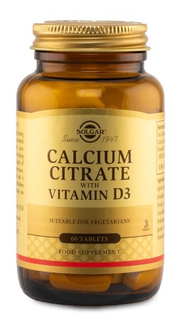 Solgar Kalciumcitrat med Vitamin D3, Vitamin & Mineraltillskott - Solgar