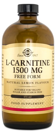 Solgar L-Carnitine Liquid 1500 mg, Viktkontroll & diet - Solgar