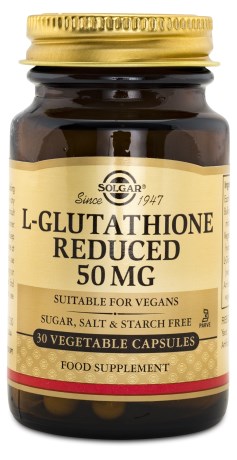 Solgar L-Glutathione 50 mg, Kosttillskott - Solgar