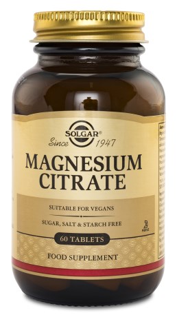 Solgar Magnesium Citrate, Vitamin & Mineraltillskott - Solgar