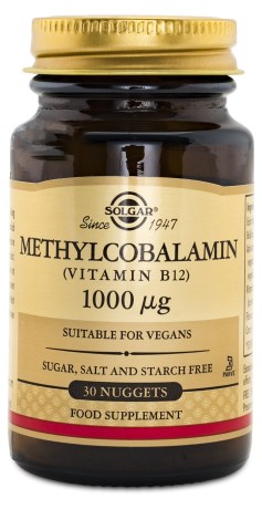 Solgar Methylcobalamin B12 1000 ug, Vitamin & Mineraltillskott - Solgar