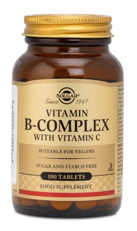 Miniatyrbild Solgar Vitamin B-Complex, 100 tabl