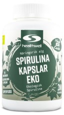Healthwell Spirulina Kapslar EKO