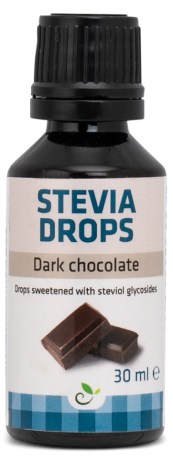 Miniatyrbild Sukrin Stevia Drops, Dark chocolate, 30 ml