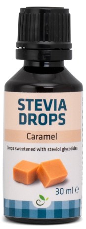 Miniatyrbild Sukrin Stevia Drops, Caramel, 30 ml