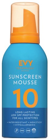EVY Sunscreen Mousse SPF10 - EVY Technology