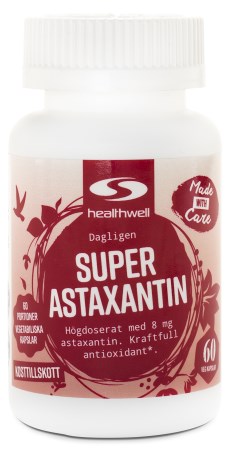 Healthwell Super Astaxantin, Kosttillskott - Healthwell
