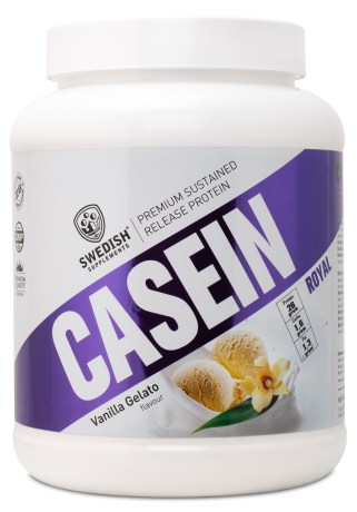 Miniatyrbild Swedish Supplements Casein, 900 g, Vanilla Gelato Cream