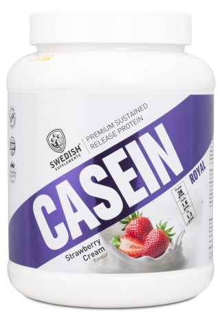 Miniatyrbild Swedish Supplements Casein, 900 g, Strawberry Cream