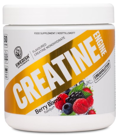 Miniatyrbild Swedish Supplements Creatine Engine, Berry Bomb, 300 g