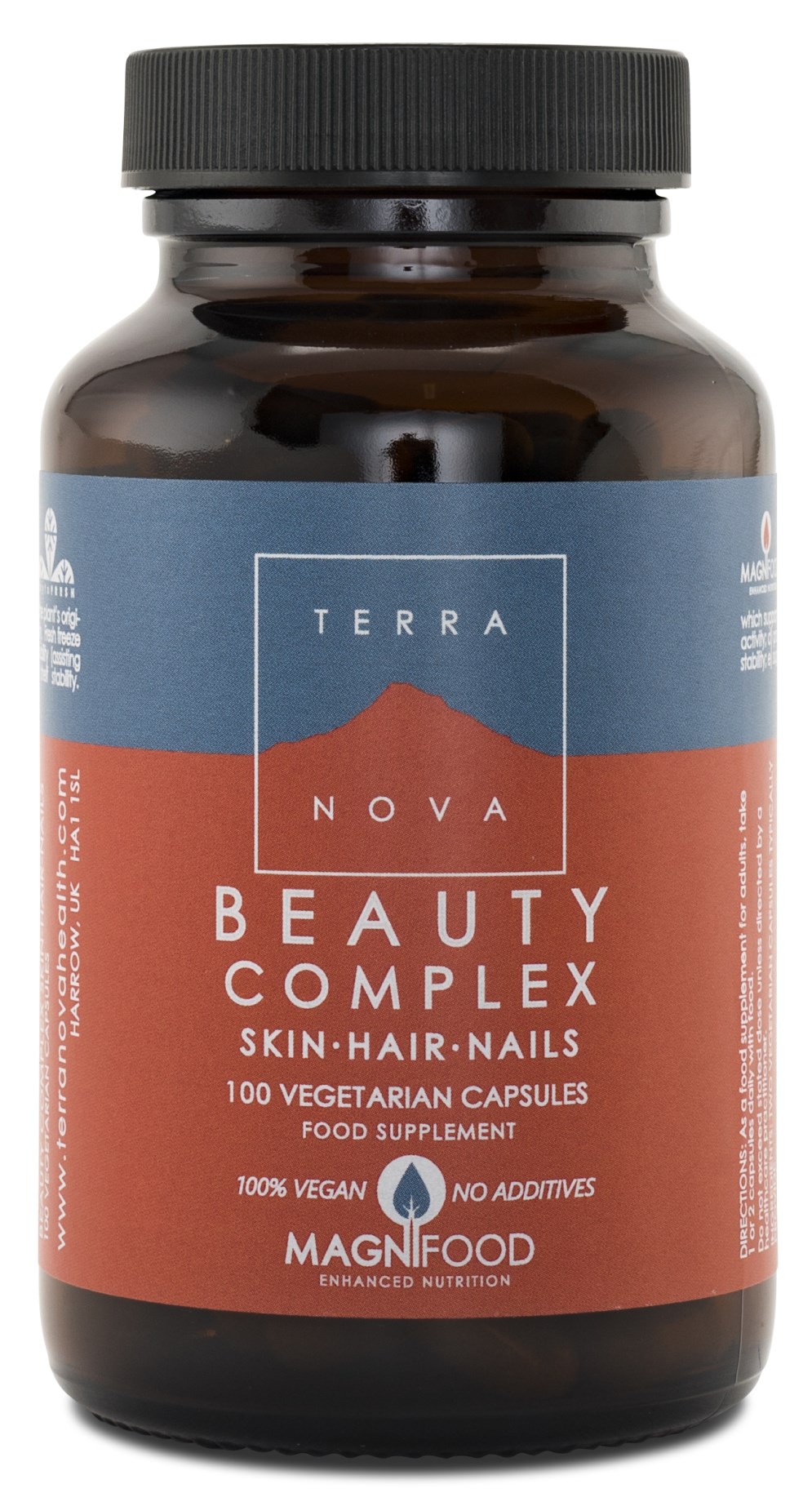 Terranova Beauty Complex för hud, hår & naglar | Svenskt Kosttillskott