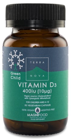 Terranova D3-vitamin Barn , Vitamin & Mineraltillskott - Terranova