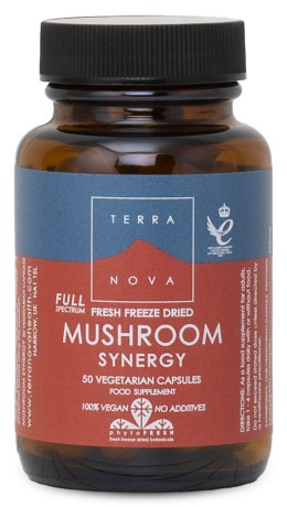 Miniatyrbild Terranova Mushroom Synergy, 50 kaps