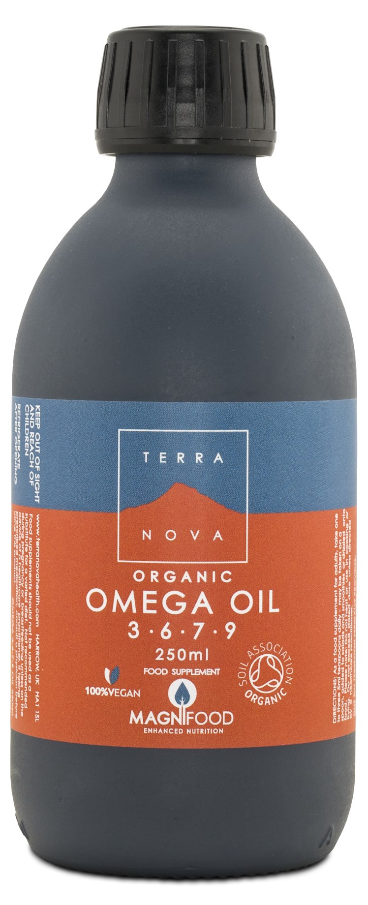 Terranova | Omega 3-6-7-9 Organic Oil | Svenskt Kosttillskott