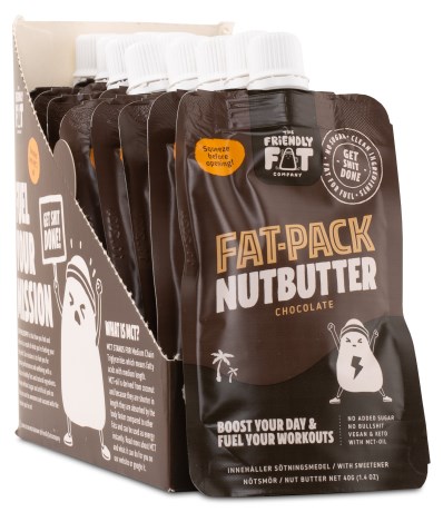 The Friendly Fat Company Fat-Pack Nutbutter, Livsmedel - The Friendly Fat Company