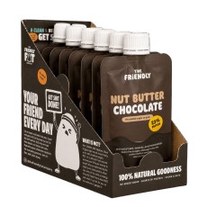Miniatyrbild The Friendly Fat Company Fat-Pack Nutbutter, Chocolate, 12-pack