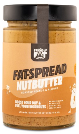 The Friendly Fat Company Fat-Spread Nutbutter C8 MCT-oil , Livsmedel - The Friendly Fat Company