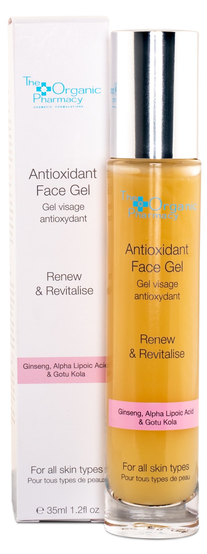 The Organic Pharmacy Antioxidant Face Gel | Svenskt Kosttillskott