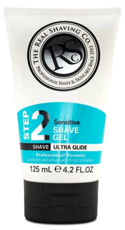 The Real Shaving Co Sensitive Shave Gel Ultra Glide - The Real Shaving Co