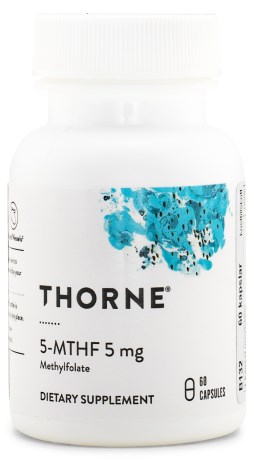 Thorne 5-MTHF 5 mg, Kosttillskott - Thorne Research