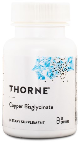 Thorne Copper Bisglycinate, Vitamin & Mineraltillskott - Thorne