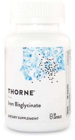 Thorne Iron Bisglycinate, Kosttillskott - Thorne Research