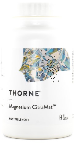 Thorne Magnesium Citramat, Kosttillskott - Thorne Research