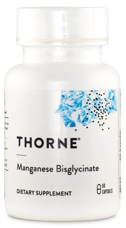 Thorne Manganese Bisglycinate, Kosttillskott - Thorne Research