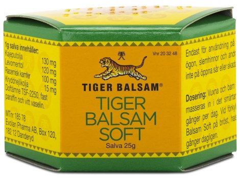 Tiger Balsam Soft, Rehab - Tiger Balsam