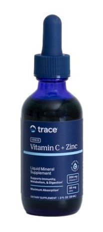 Trace Minerals Vitamin C + Ionic Zinc, Vitamin & Mineraltillskott - Trace Minerals Research