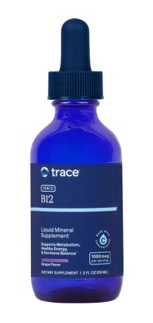 Trace Minerals Liquid Ionic B12 (1,000 mcg), Vitamin & Mineraltillskott - Trace Minerals Research