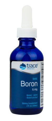 Trace Minerals Liquid Ionic Boron (6 mg), Vitamin & Mineraltillskott - Trace Minerals Research